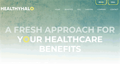 Desktop Screenshot of healthyhalo.com